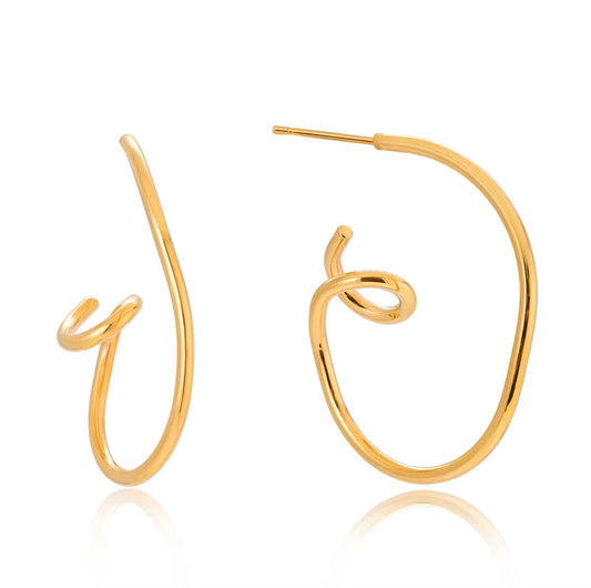 Curly Earring