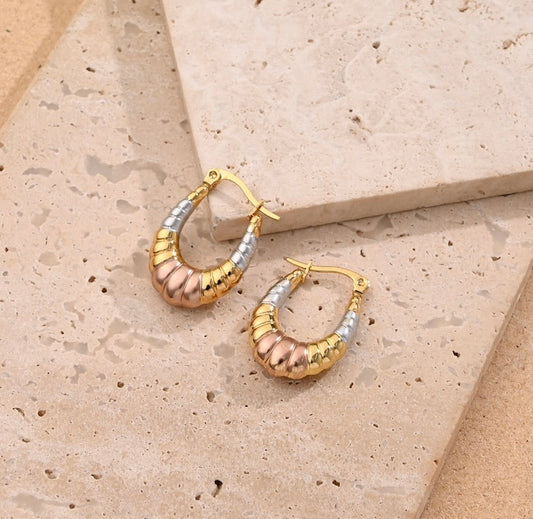 Tricolore Earrings