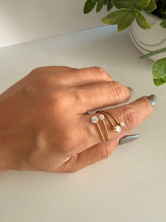Lightning Star Ring