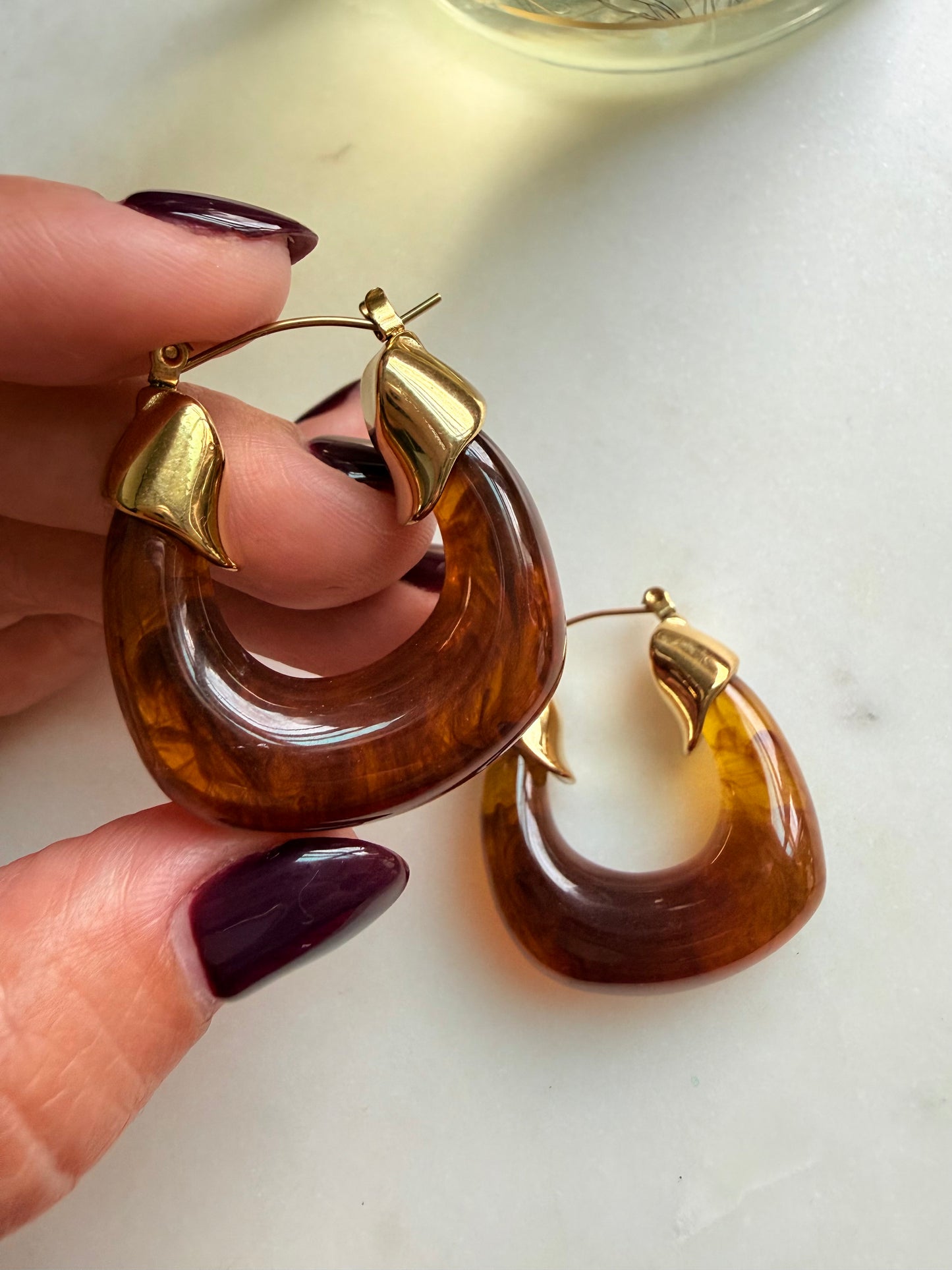 Mocha Glow Earrings