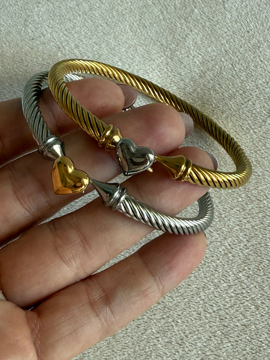 Heart Bangles