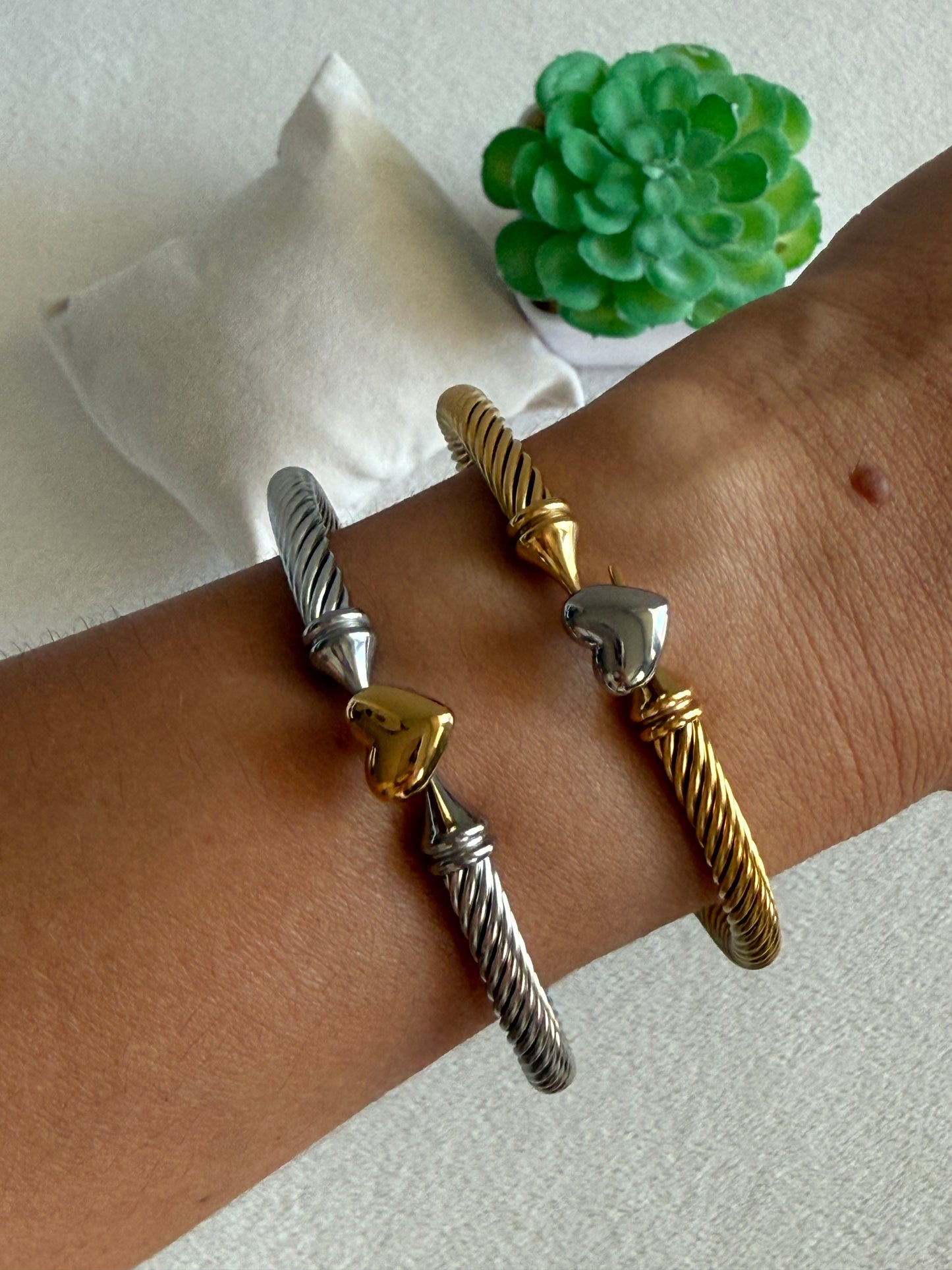 Heart Bangles