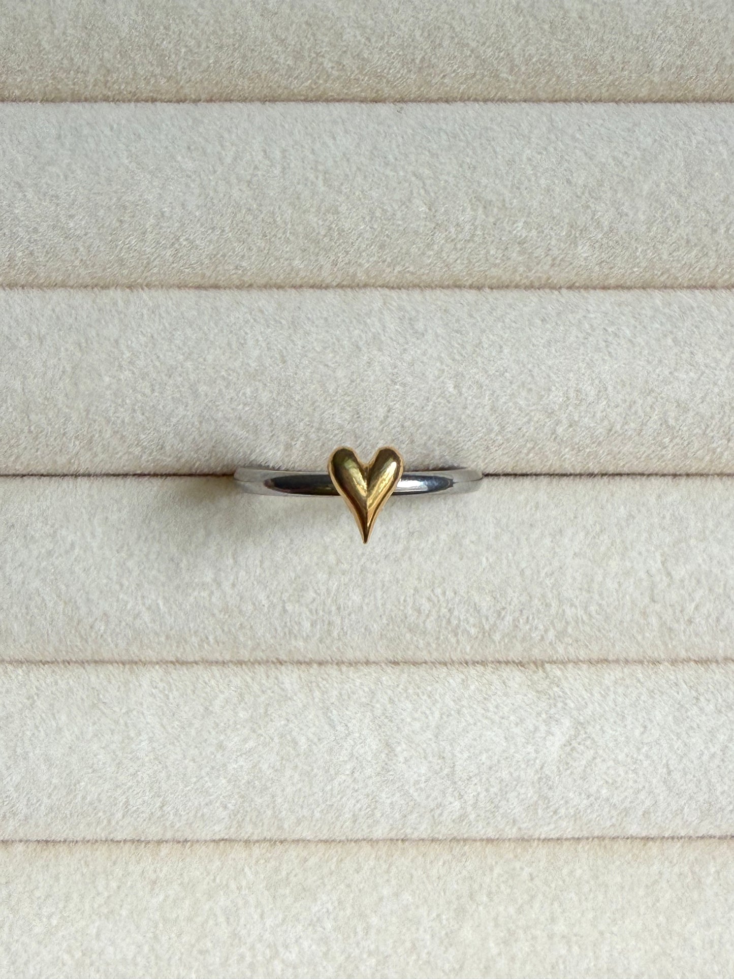 Gold Heart Ring