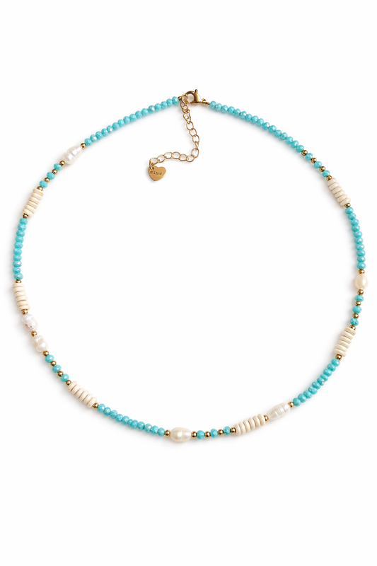 Soft Blue Necklace
