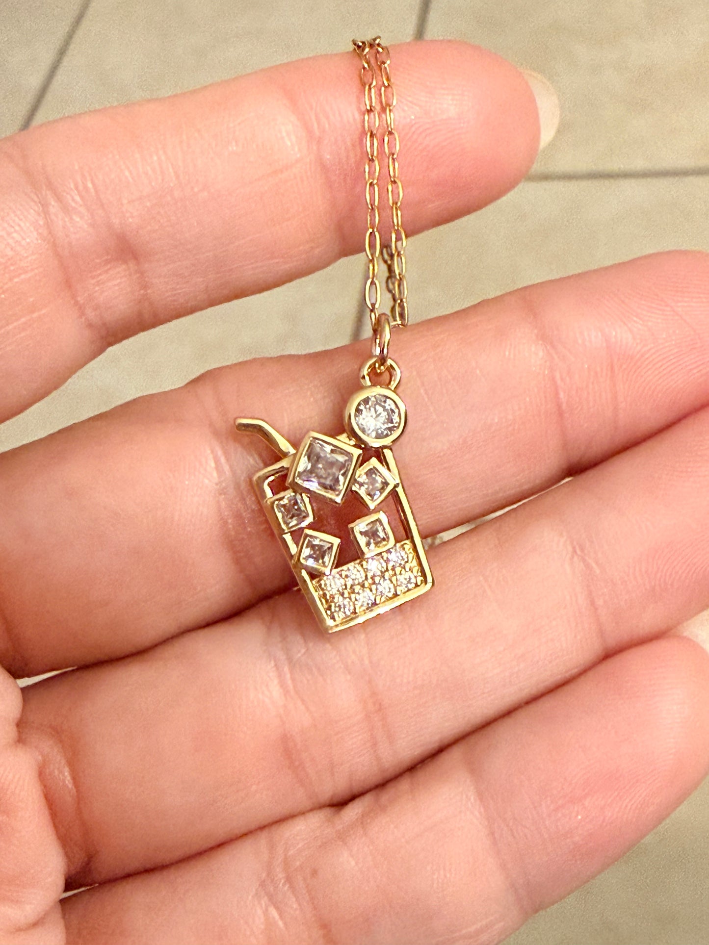 Drink Colada Necklace