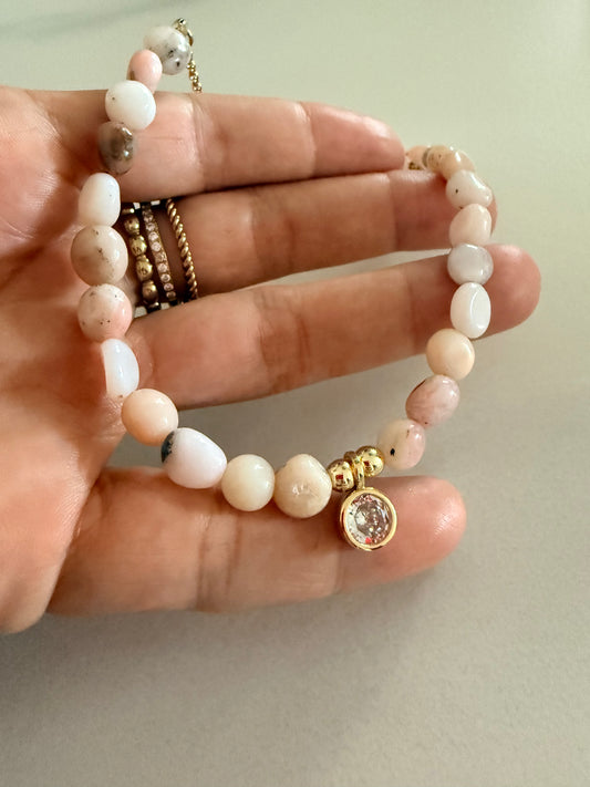 Blush Mosaic Necklace
