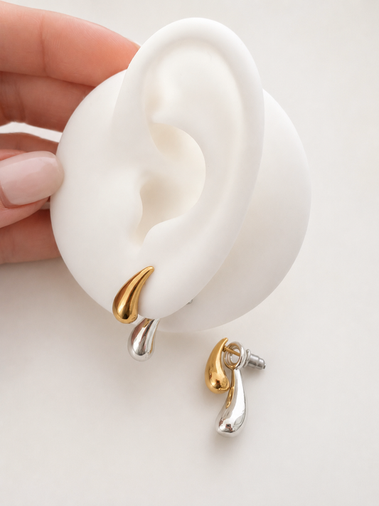 Duo Drop Earrings