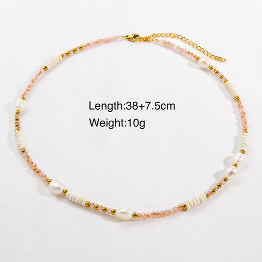 Crystal Blush Necklace