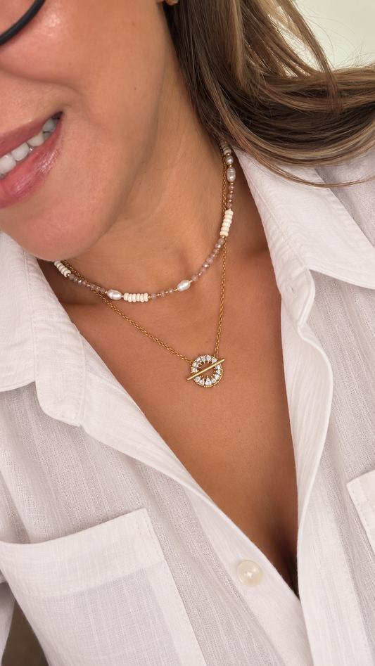 Radiant Halo Necklace