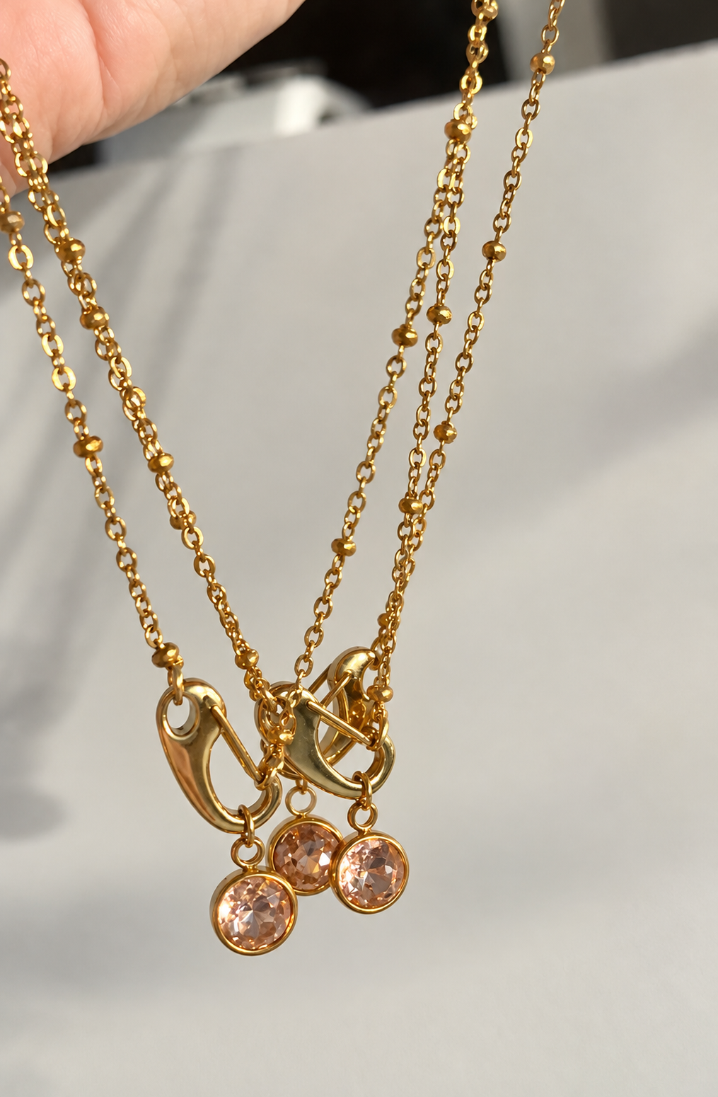 Champagne Blush Necklace