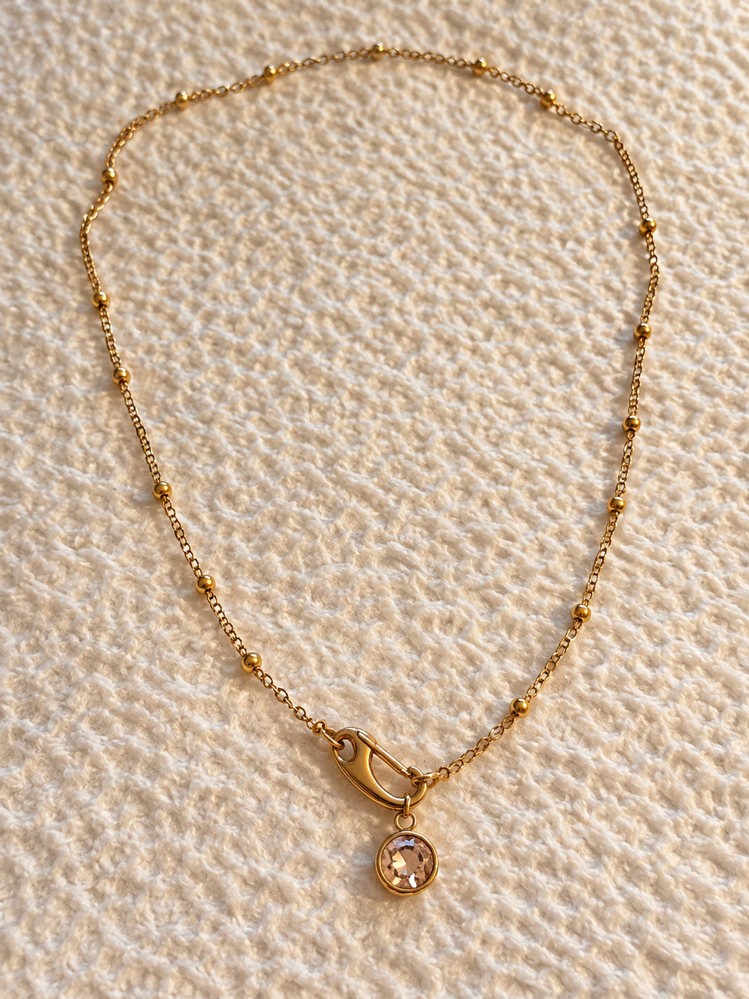 Champagne Blush Necklace