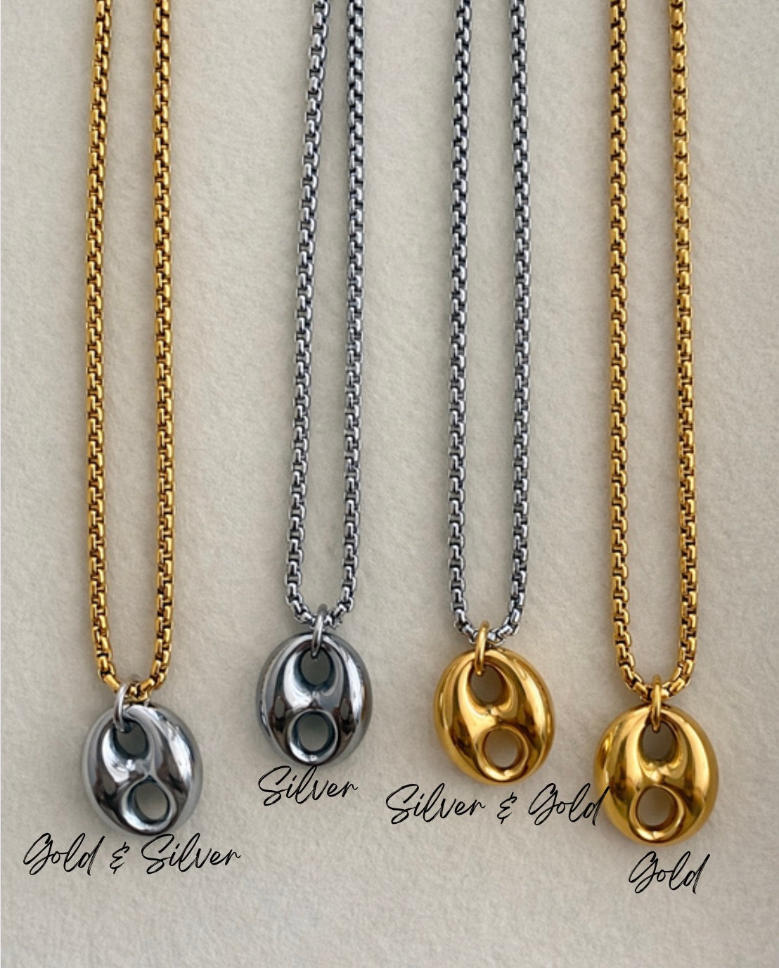 Grecy Steel Necklace