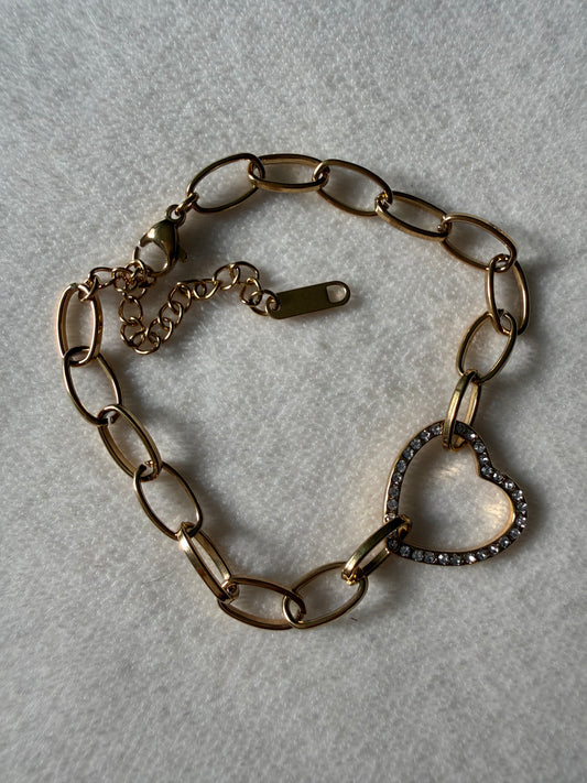 Glam Heart Bracelet