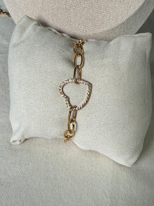 Glam Heart Bracelet