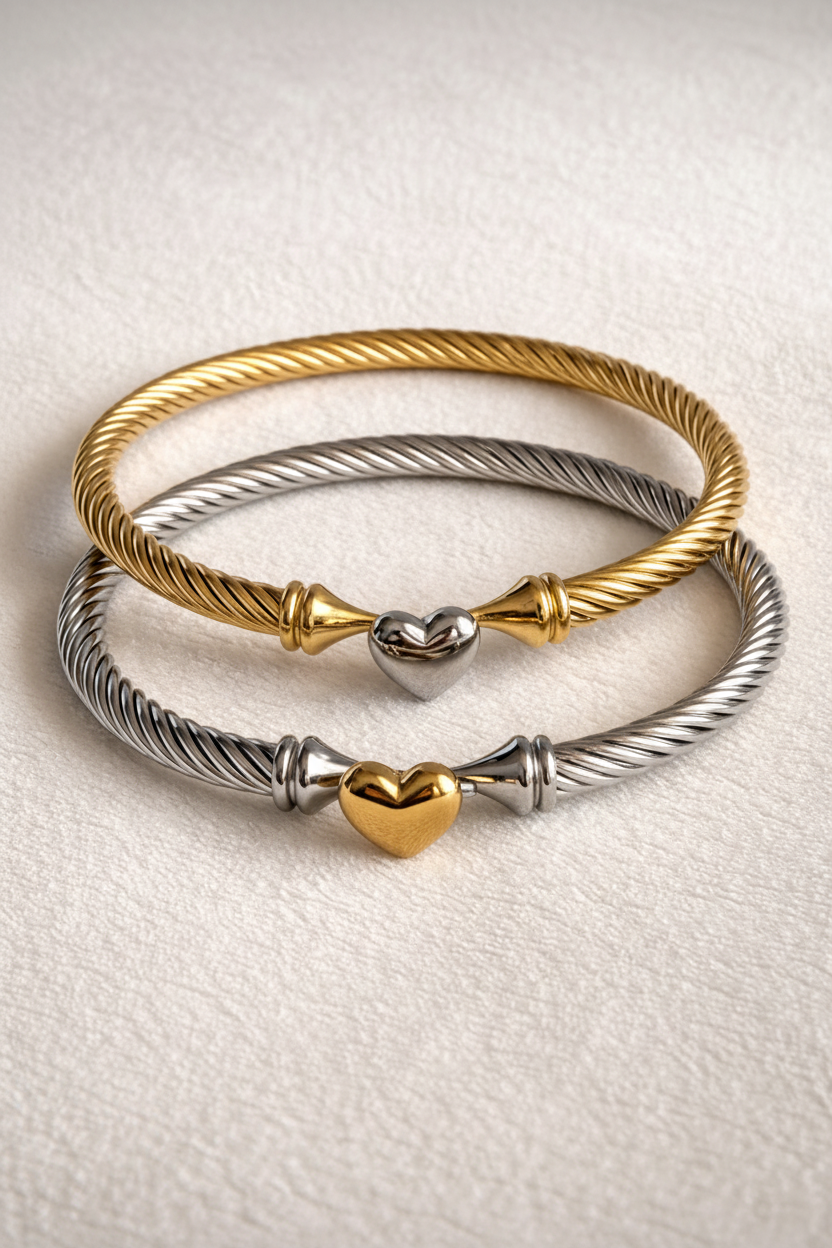 Heart Bangles
