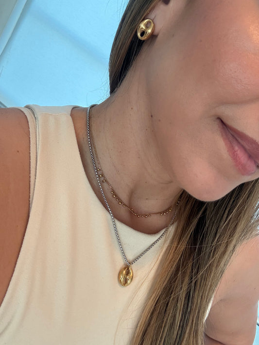 Grecy Steel Earrings