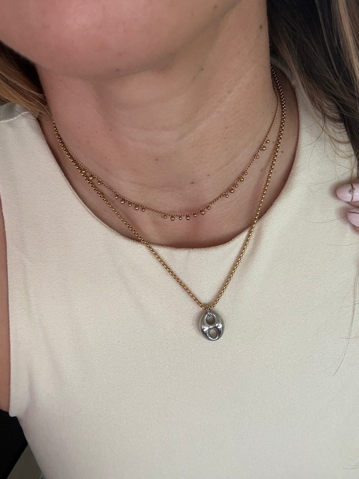 Grecy Steel Necklace