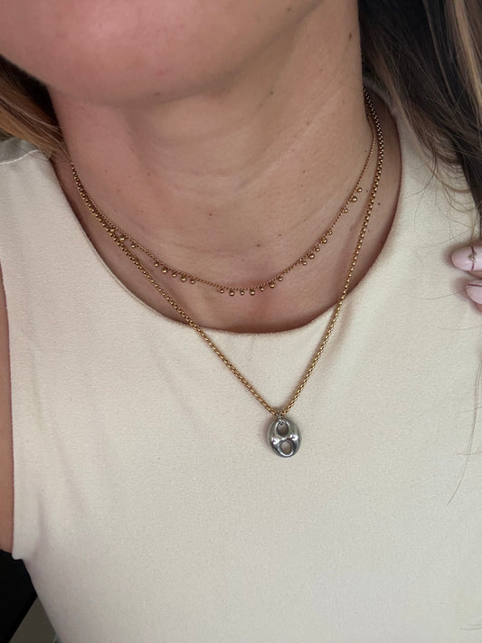 Grecy Steel Necklace