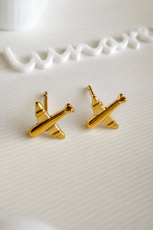 Airplane Earrings