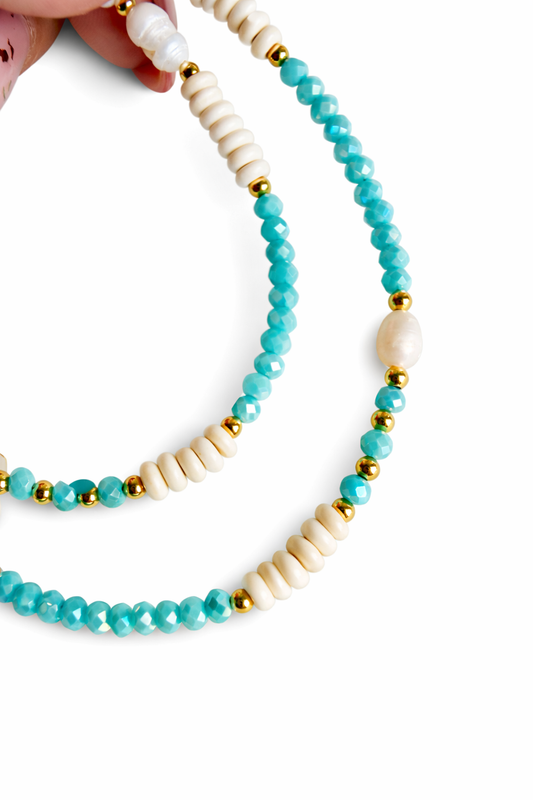 Soft Blue Necklace