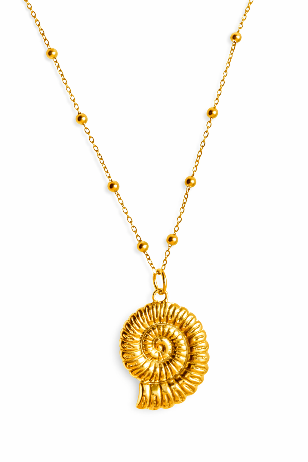 Golden Shell Necklace