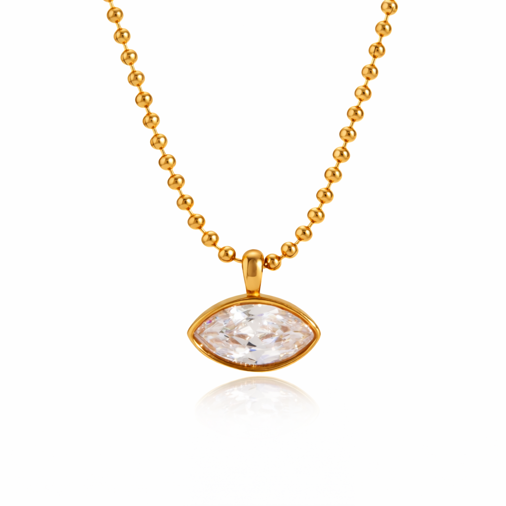 Crystal Charm Necklace