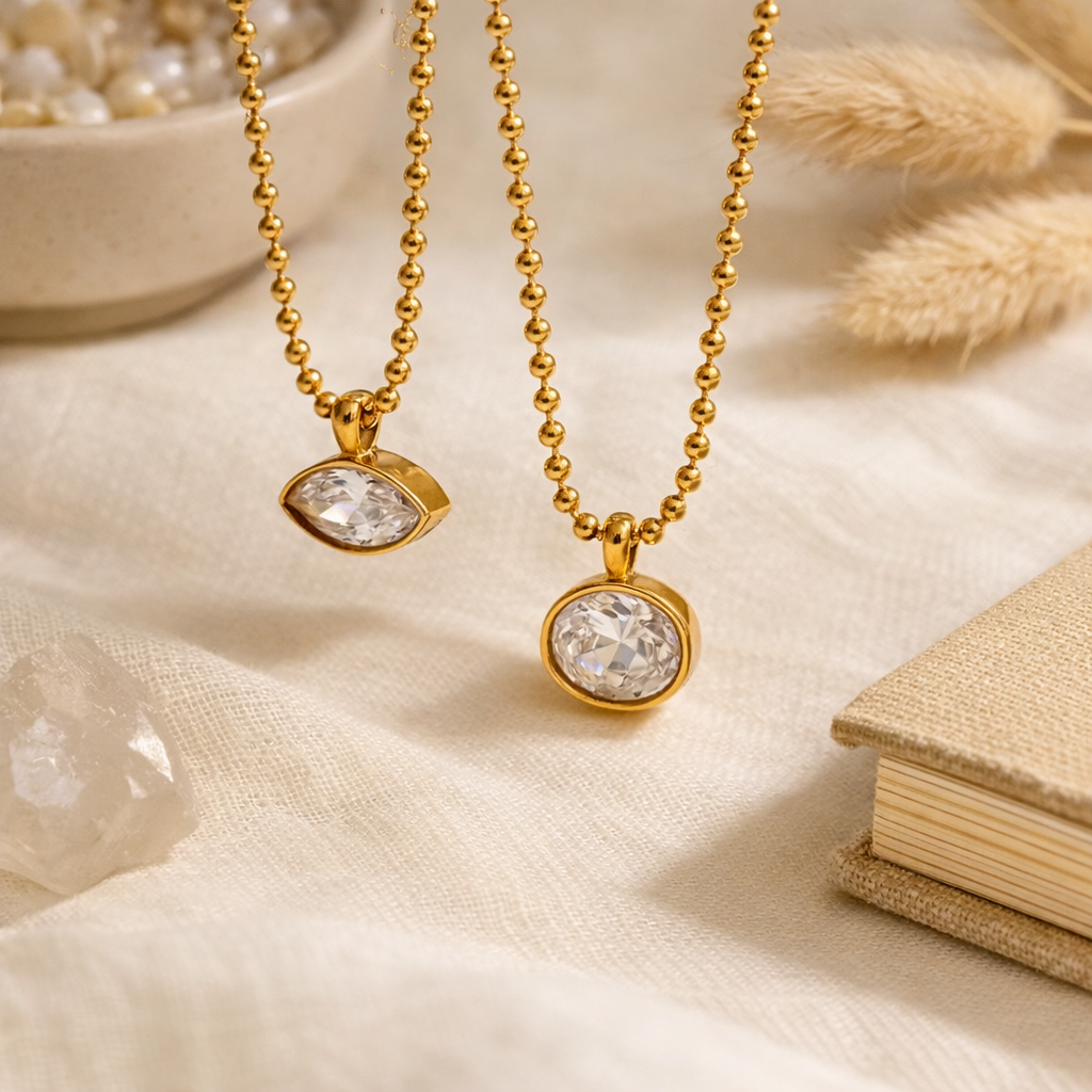 Crystal Charm Necklace