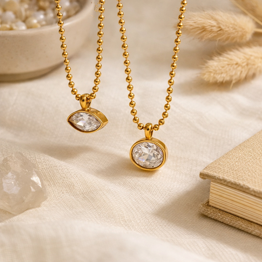 Crystal Charm Necklace