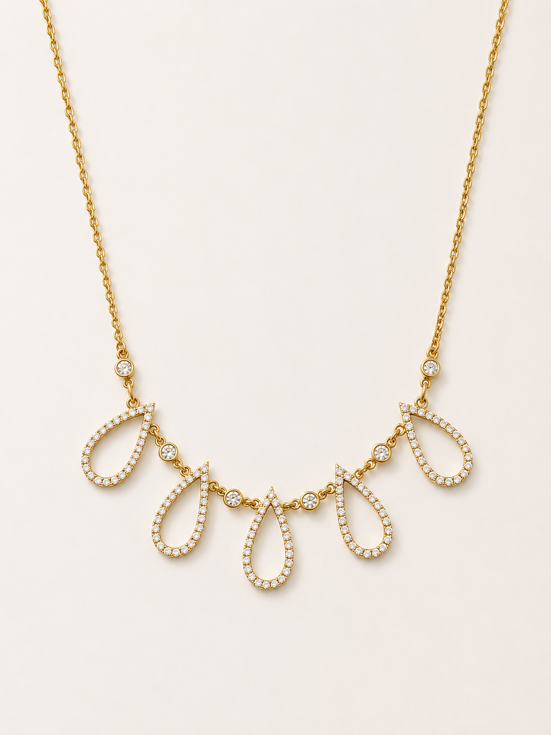 Radiant Drops Necklace