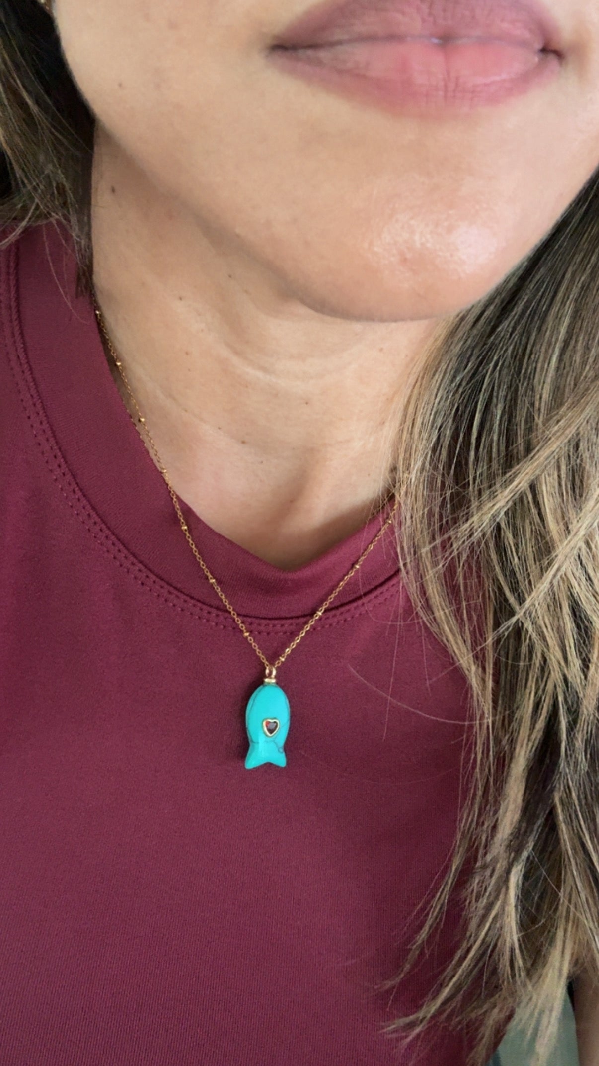 Amore Fish Necklace