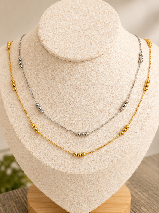 Timeless Beaded Necklace