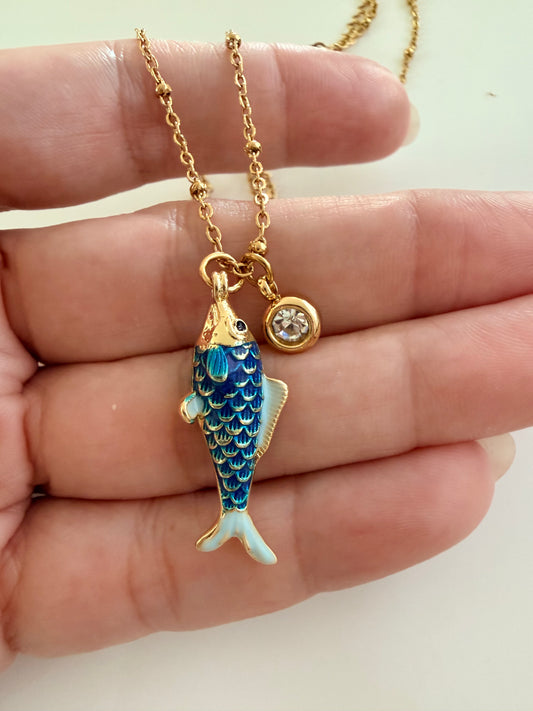 Mermaid Fish Necklace
