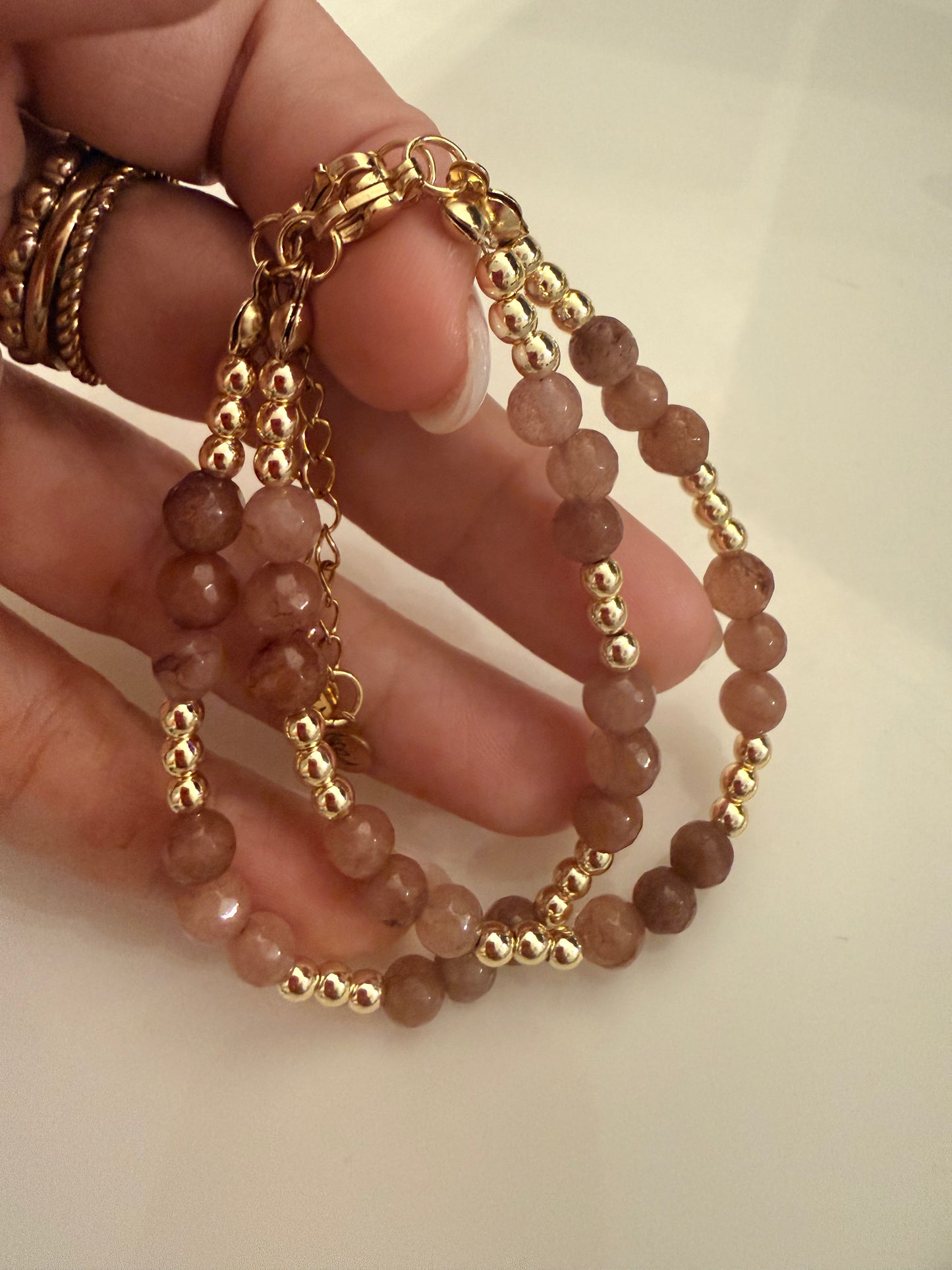 Blush Stone Bracelet
