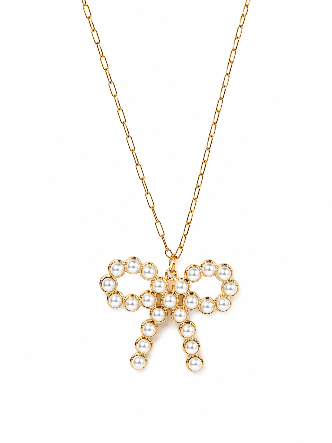 Elegant Bow Necklace