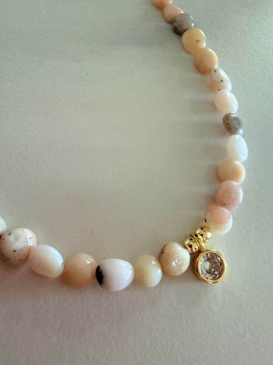 Blush Mosaic Necklace
