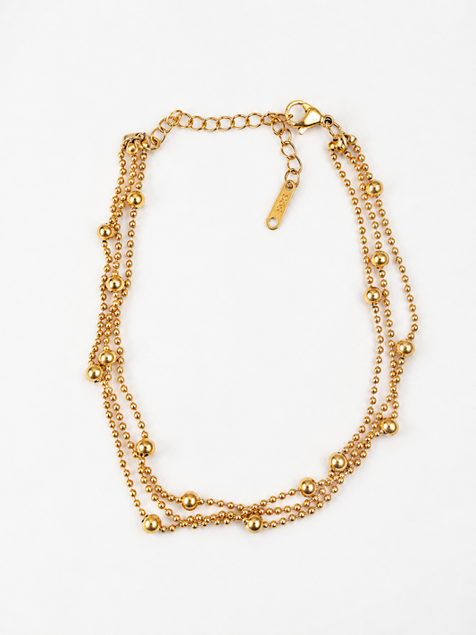 Golden Drift Anklet