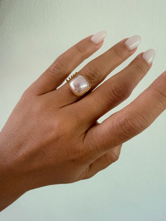 Luminous Pearl Ring