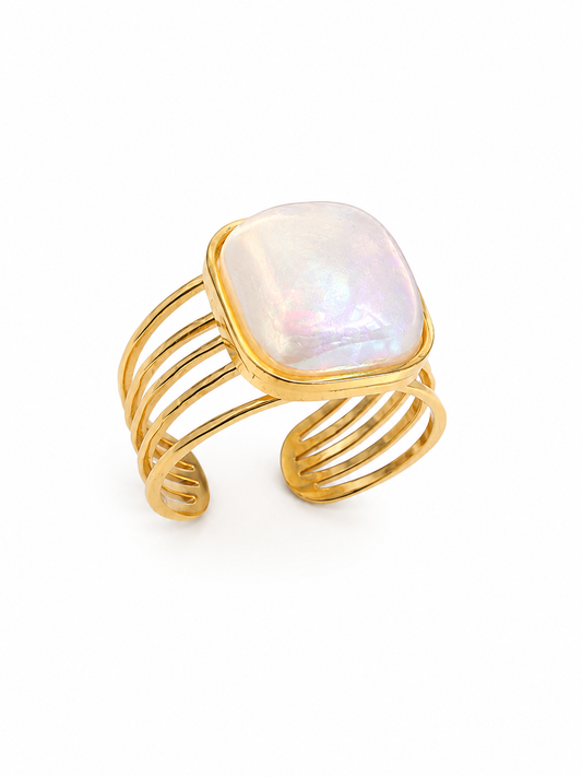 Luminous Pearl Ring