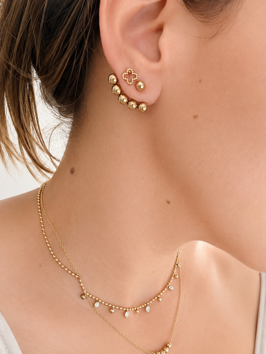 Golden Orbit Earrings