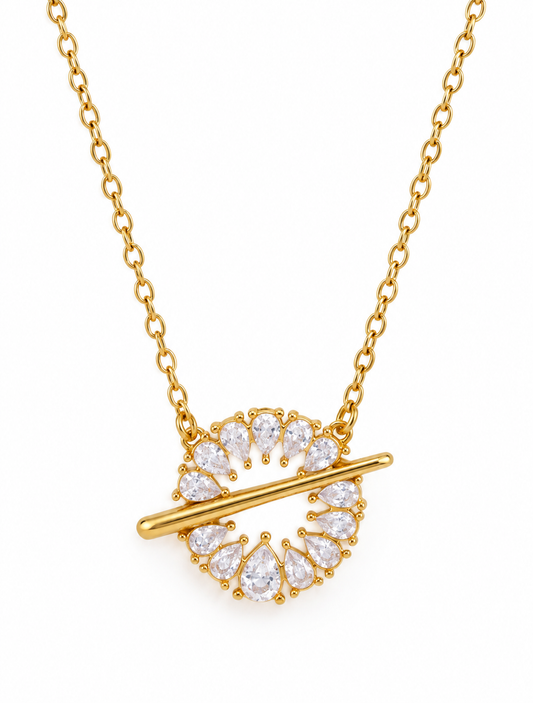 Radiant Halo Necklace