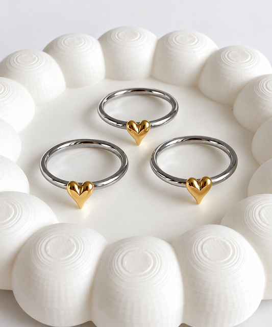 Gold Heart Ring